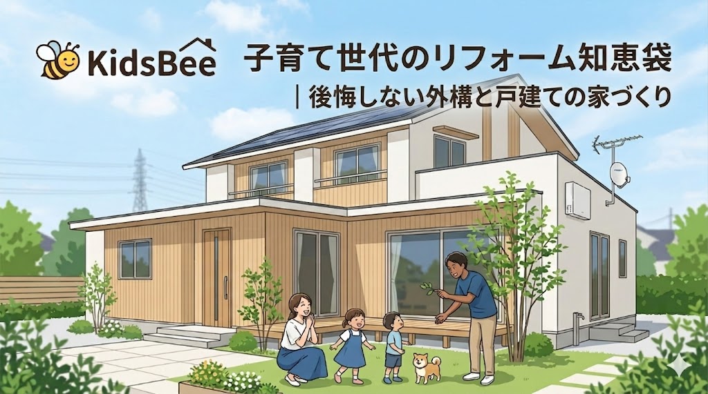 子育て世代のリフォーム知恵袋