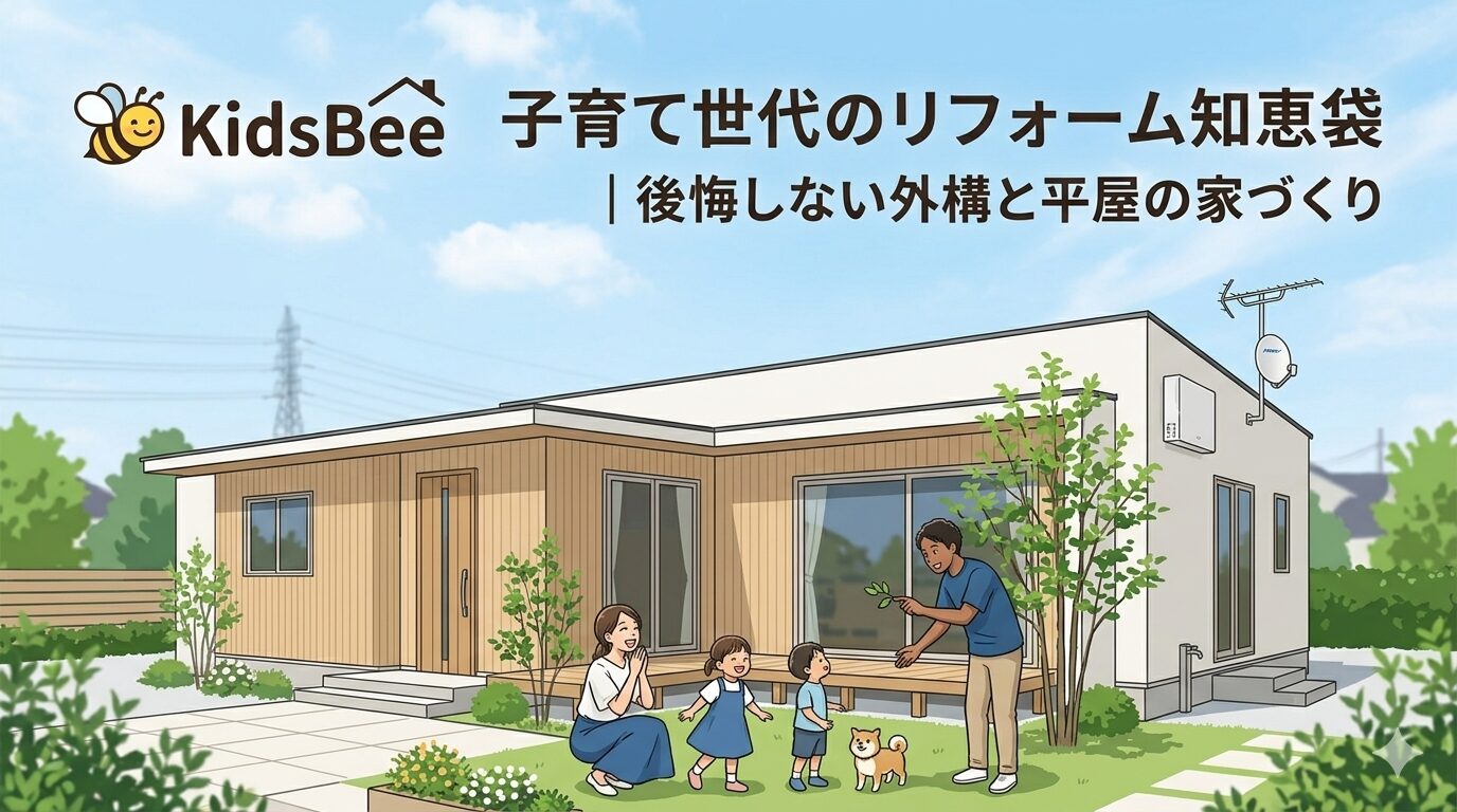 子育て世代のリフォーム知恵袋
